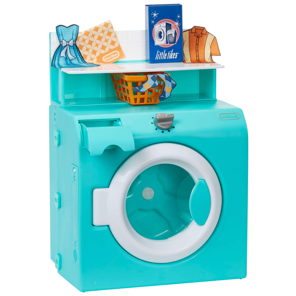 Little Tikes First Retro Washer-Dryer - Pretend Play Laundry Set