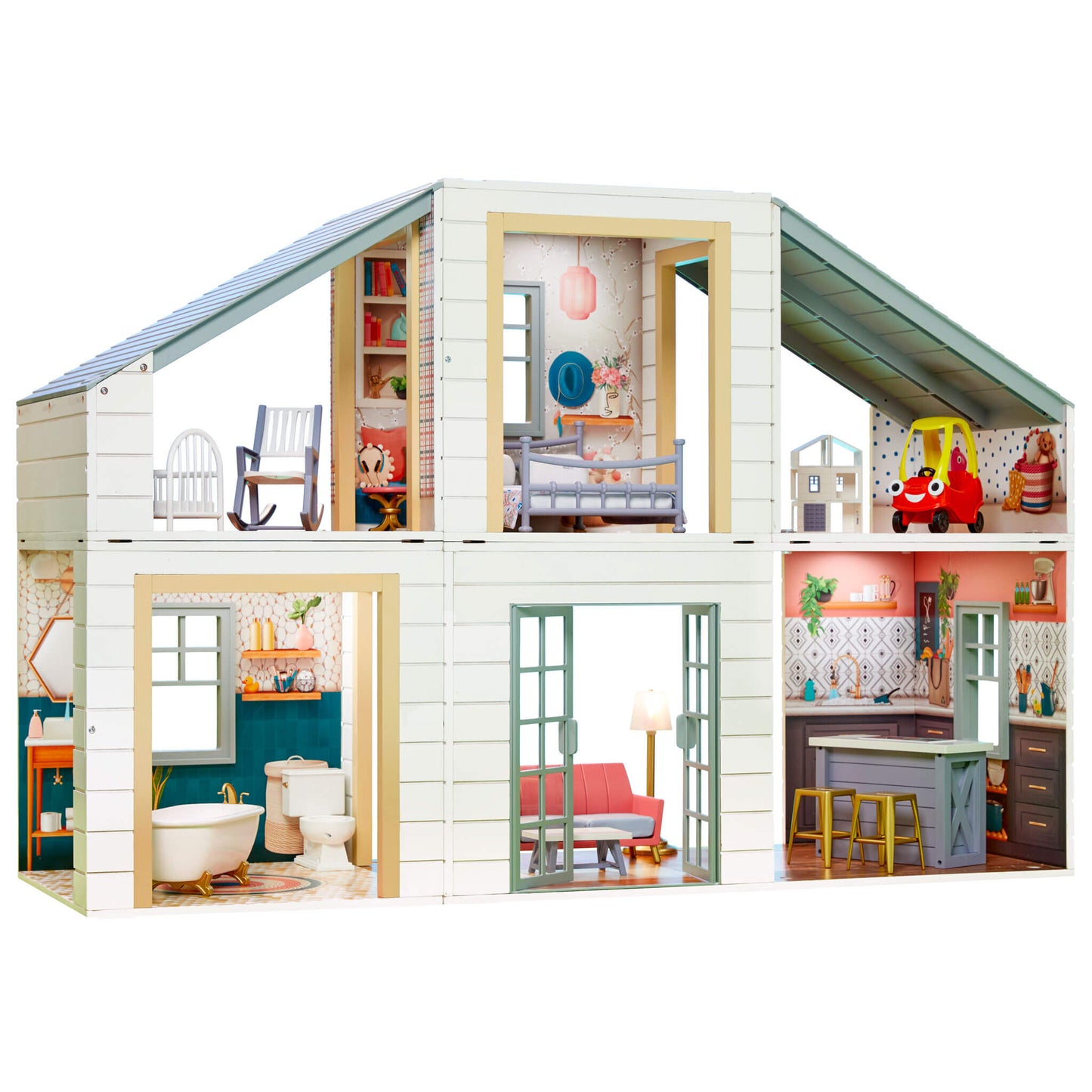 Little Tikes Stack 'n Style™ Wood Dollhouse | Little Tikes