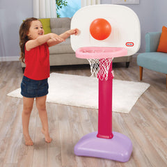 Little Tikes TotSports Easy Score Pink Basketball Set