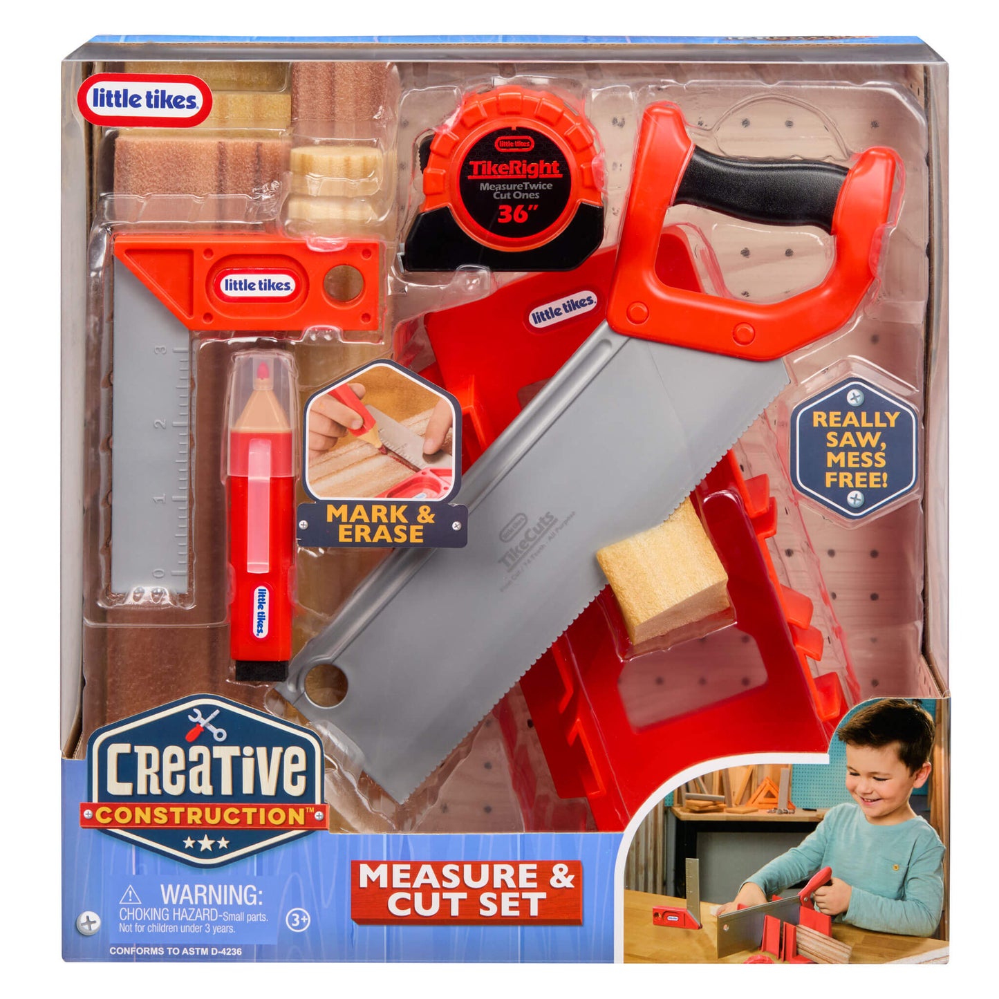 Little Tikes Creative Construction Measure and Cut Set
