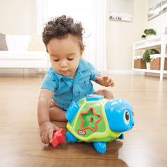 Crawl 'n Pop! Turtle - Shape Sorter & Crawling Toy Little Tikes