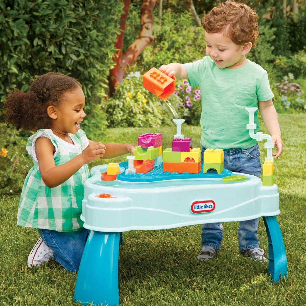 Little Tikes Build & Splash Water Table For Toddlers