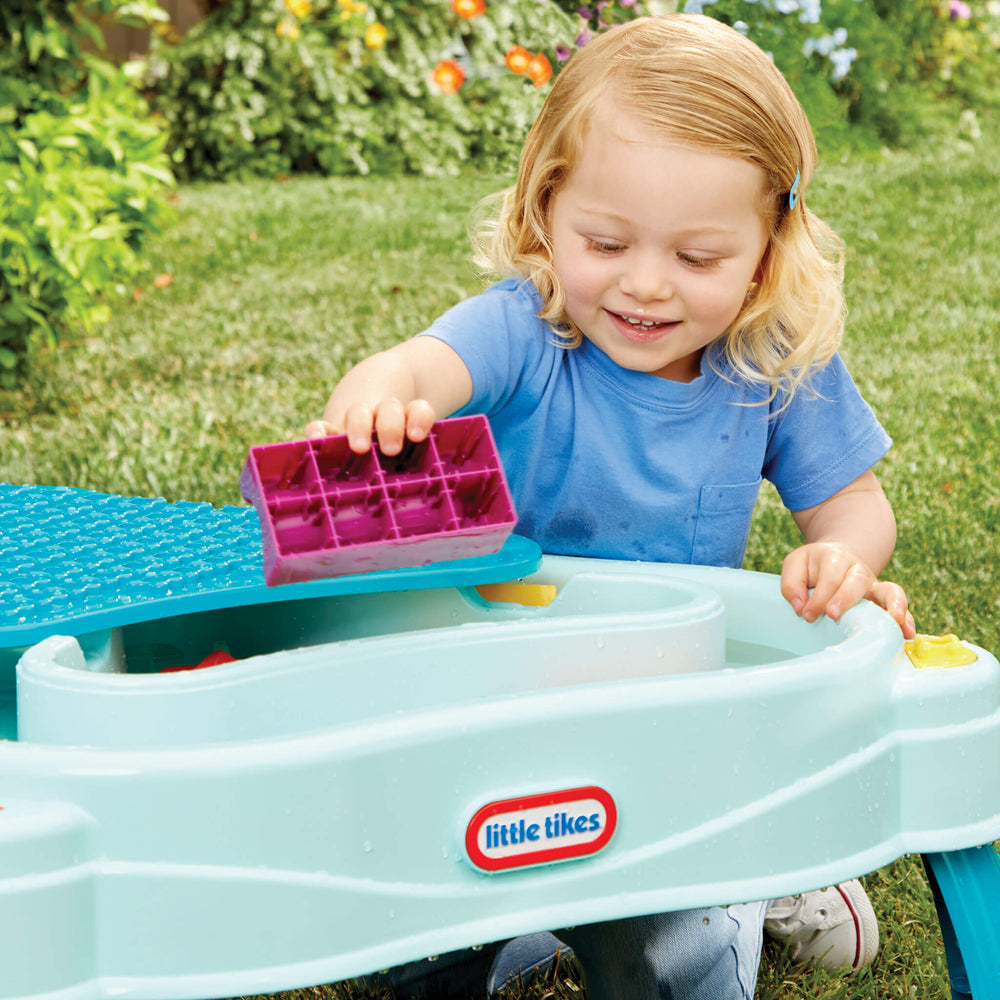 Little Tikes Build & Splash Water For Toddlers