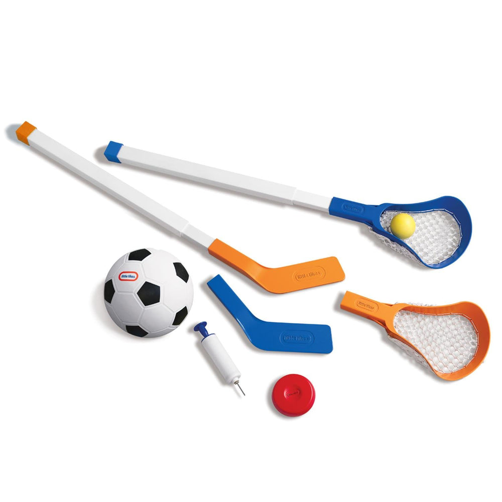 Little Tikes Easy Score Hockey Soccer & Lacrosse Set – 3-in-1