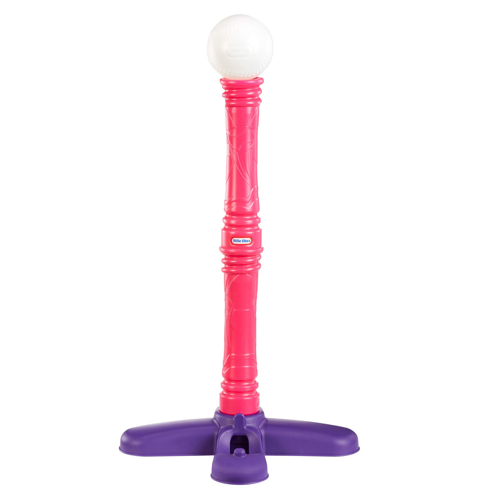 TotSports™ T-Ball Set - Pink Baseball Set for Kids 18M+ Little Tikes