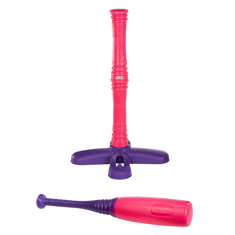 TotSports™ T-Ball Set - Pink Baseball Set for Kids 18M+ Little Tikes