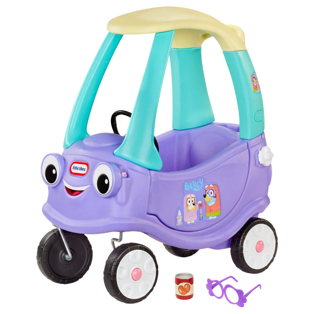 Little Tikes Bluey Grannies Car Coupe Interactive Ride-On Toy