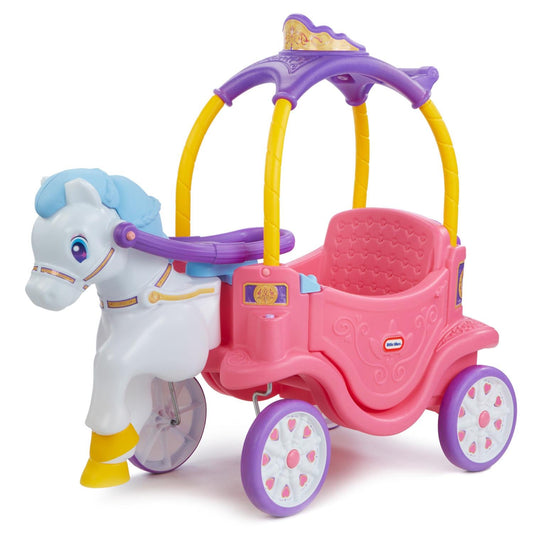 Little Tikes Princess Horse & Carriage | Toddler Ride-On
