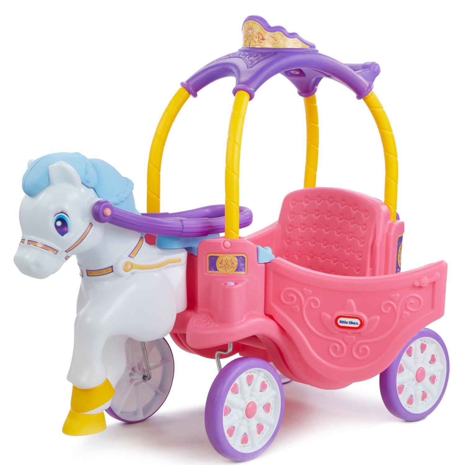 Little Tikes Princess Horse & Carriage Toddler Ride-On