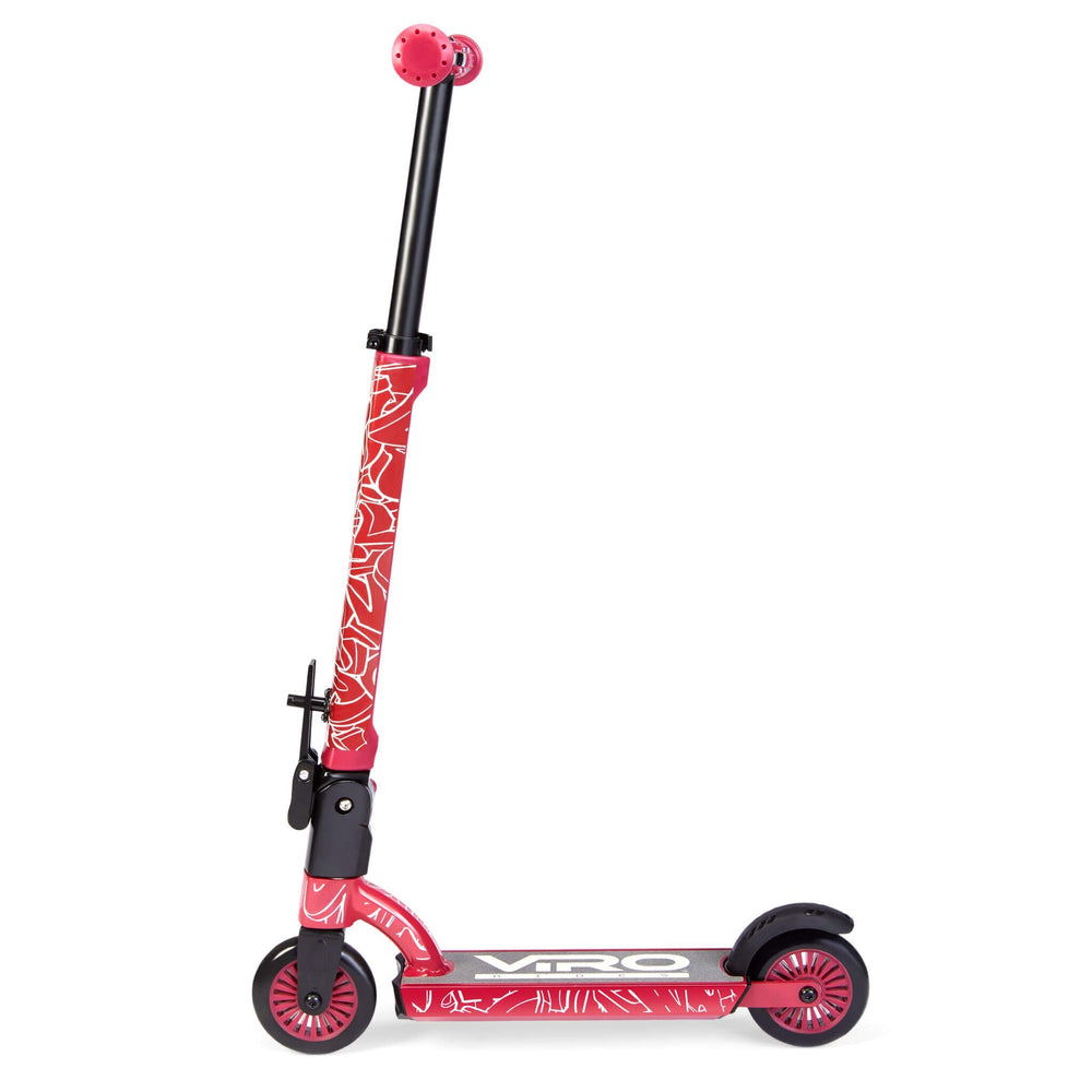 Viro Rides Compact Folding Scooter - Fits in Backpack Little Tikes