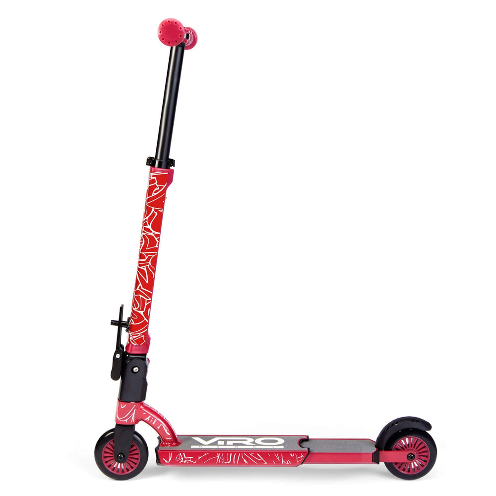 Viro Rides Compact Folding Scooter - Fits in Backpack Little Tikes