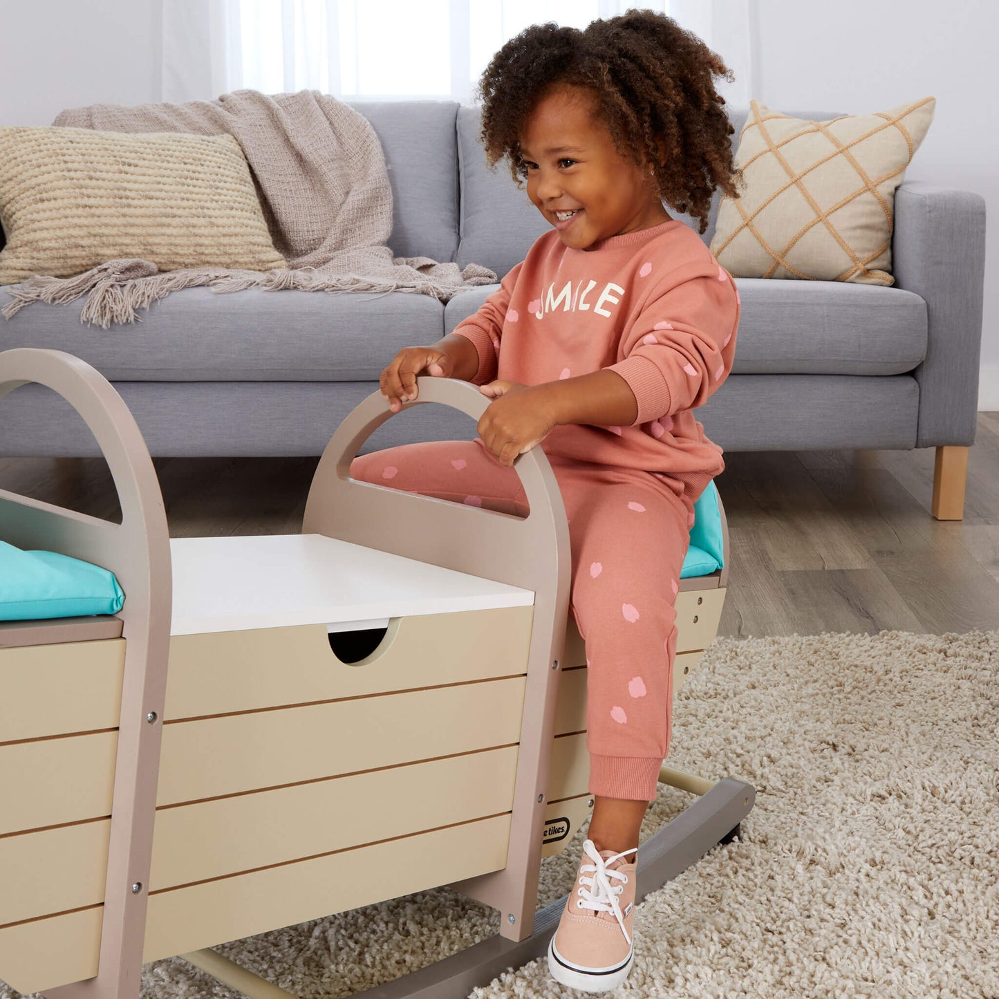 Little Tikes Teeter Totter Wooden Rocker