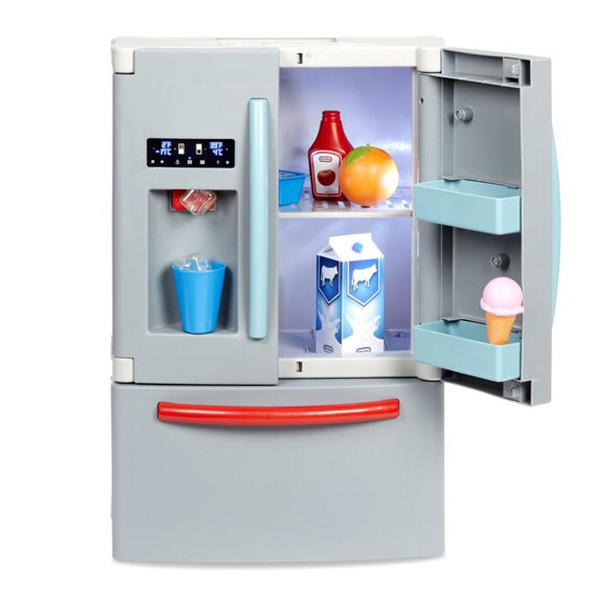 Little Tikes First Fridge – Realistic Pretend Play Refrigerator