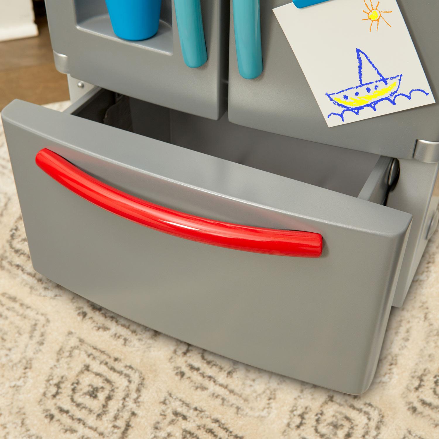 Little Tikes First Fridge – Realistic Pretend Play Refrigerator