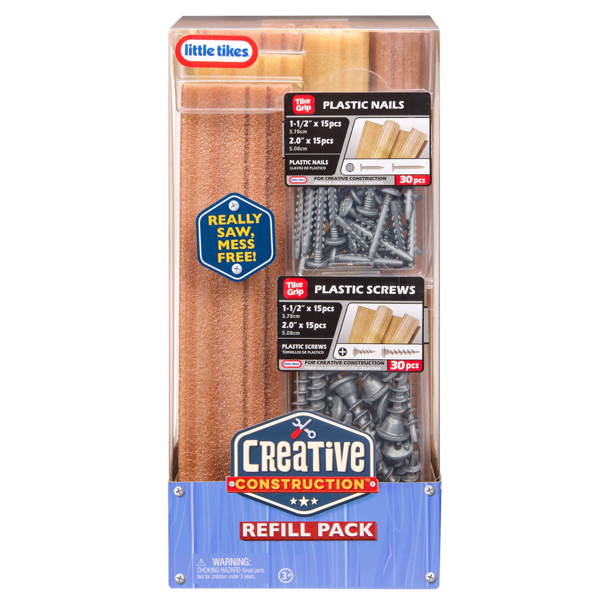 Little Tikes Creative Construction™ Wood, Nails and Screw Bundle
