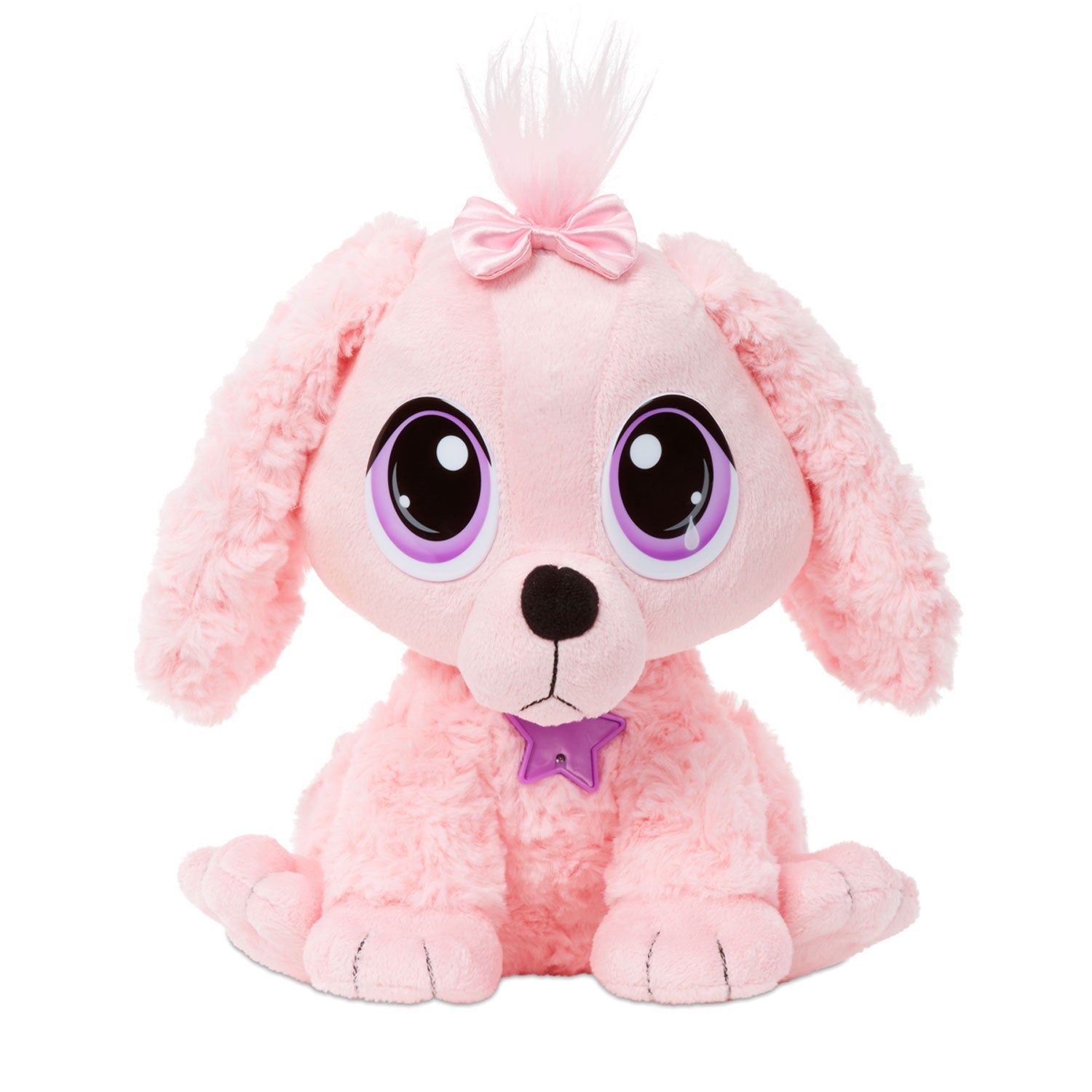 Rescue Tales Pink Poodle Plush Toy - Adoptable Pet with Doghouse Little Tikes