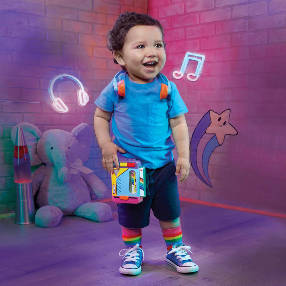 Old School Rainbow Remix Music Player Little Tikes