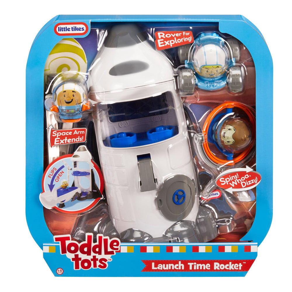 Toddle Tots Launch Time Rocket - Space Playset for Toddlers Little Tikes