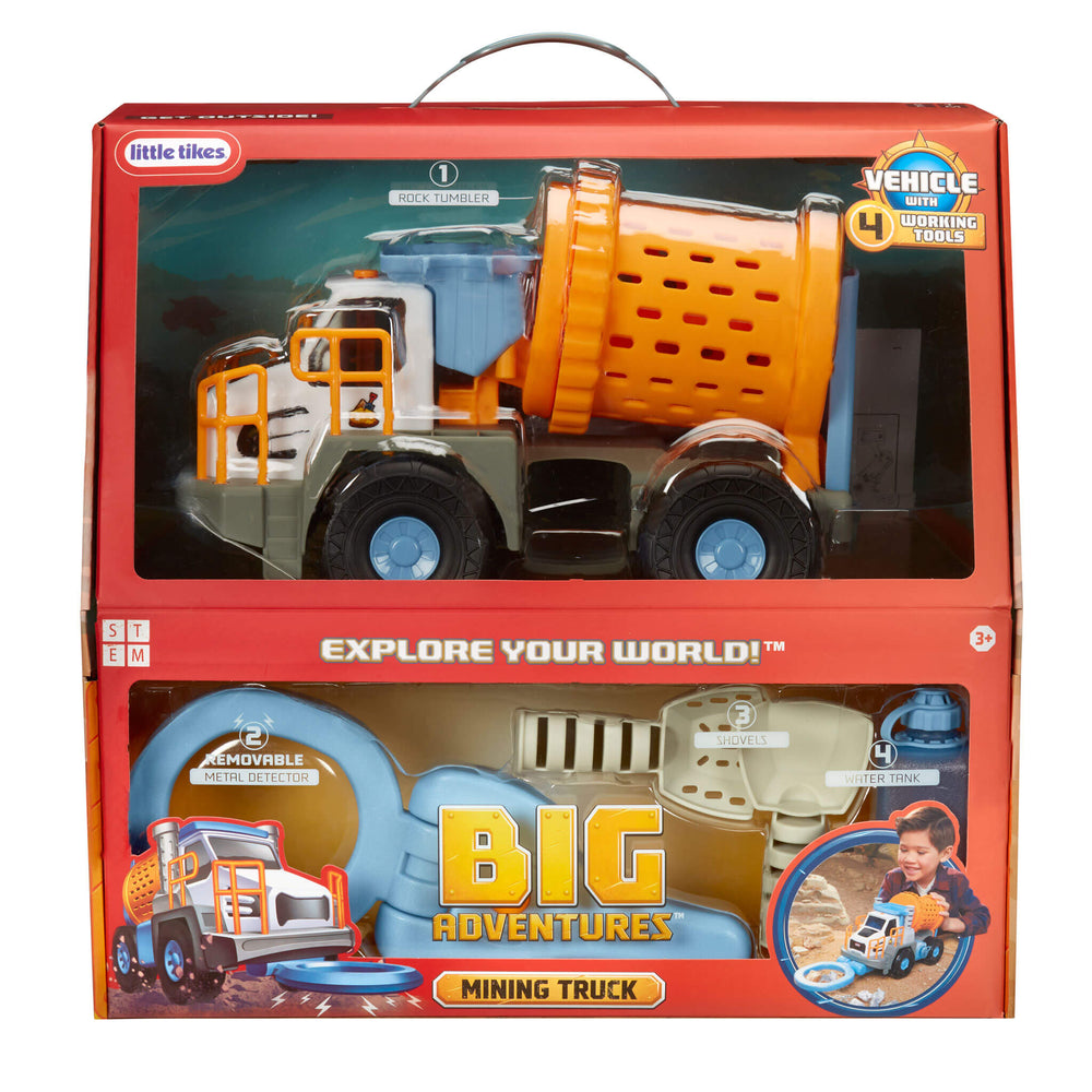 Little Tikes Big Adventures™ Metal Detector Mining Truck Toy