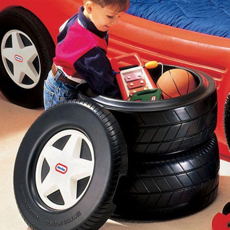 Little Tikes Classic Racing Tire Toy Chest