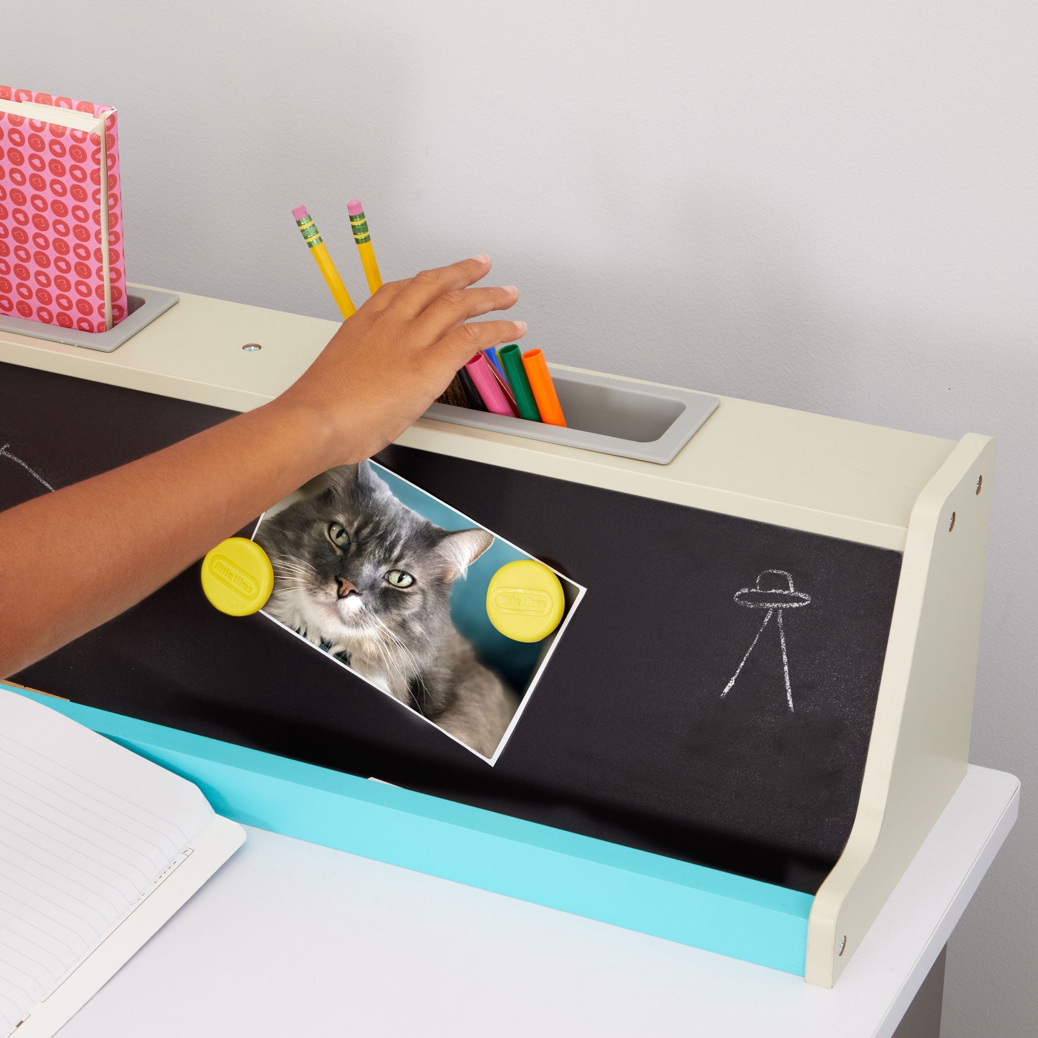 Little Tikes 2-in-1 Chalkboard Desk