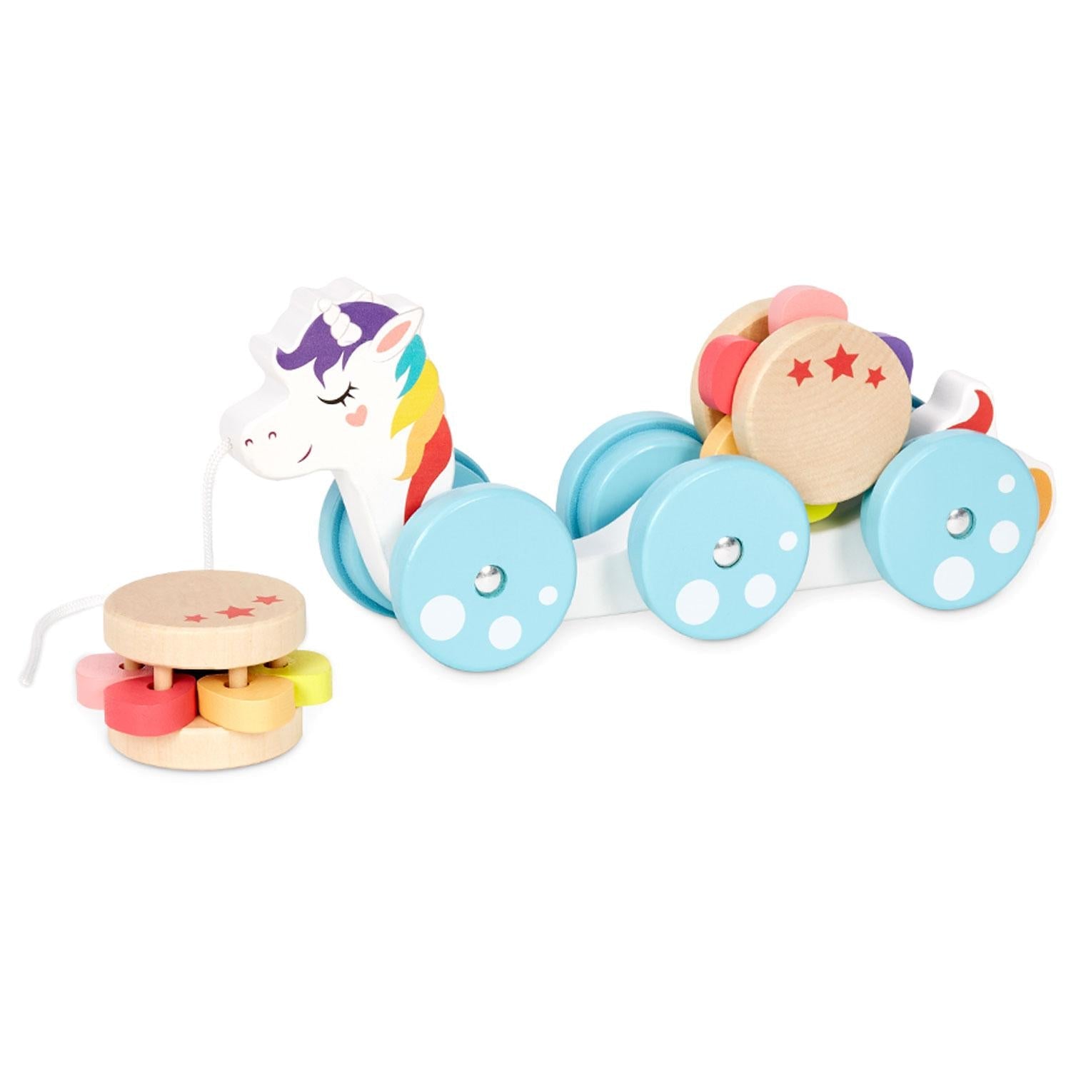 Wooden Critters Pull Toy - Unicorn Little Tikes