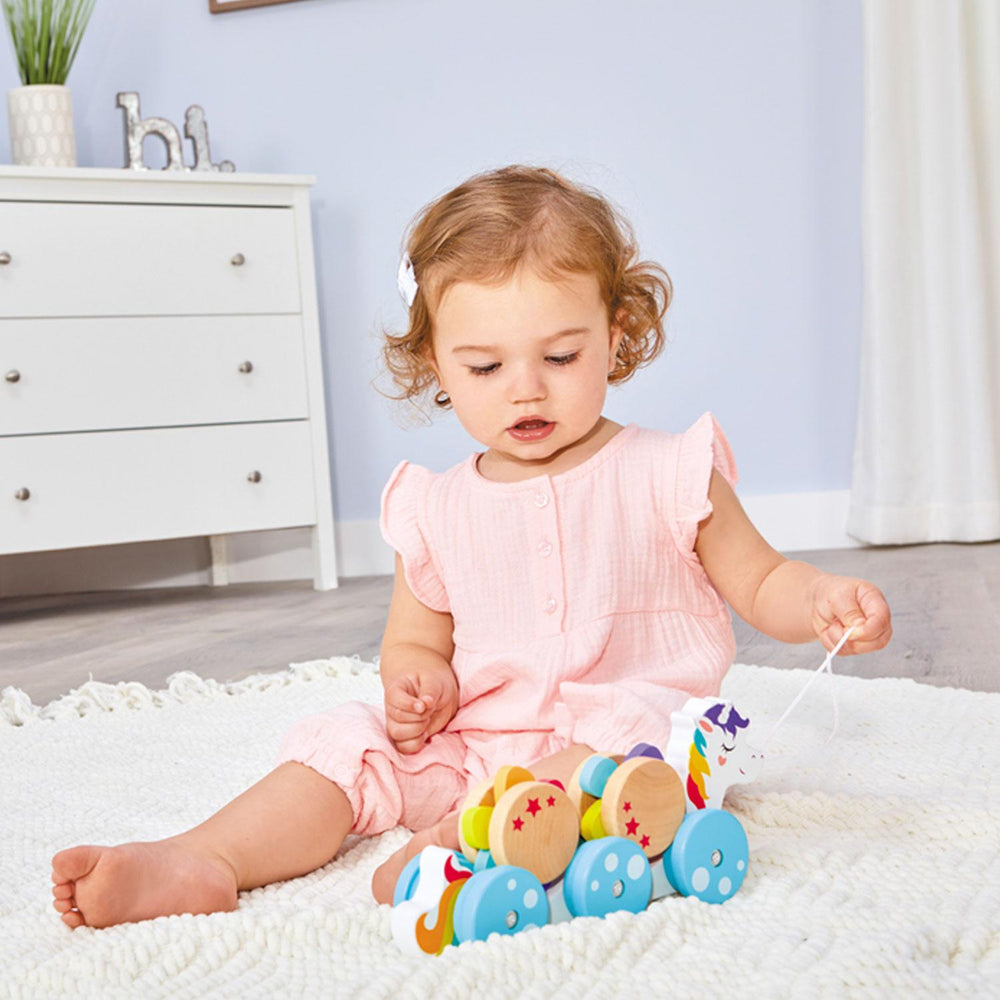 Wooden Critters Pull Toy - Unicorn Little Tikes