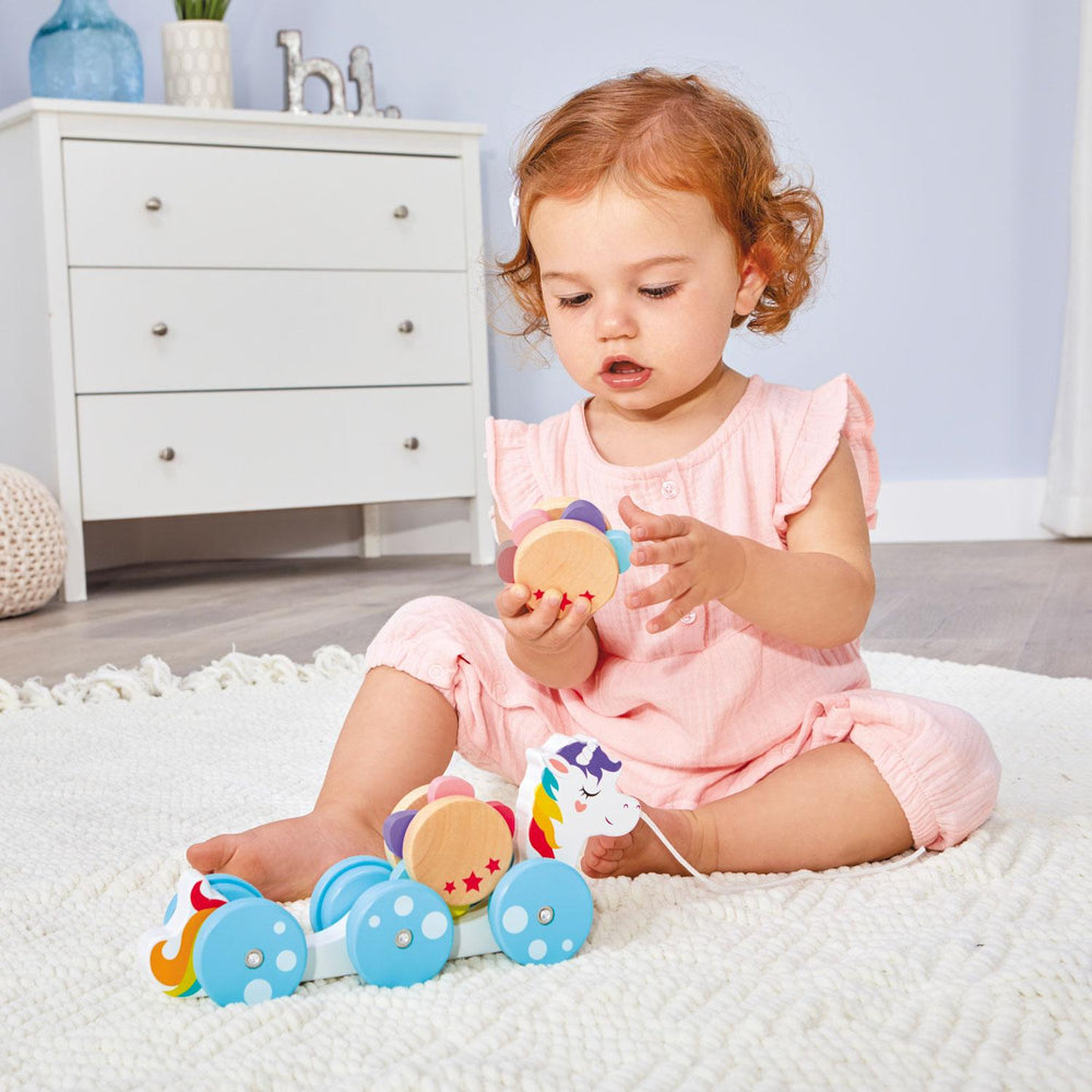 Wooden Critters Pull Toy - Unicorn Little Tikes