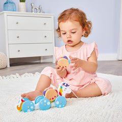 Wooden Critters Pull Toy - Unicorn Little Tikes