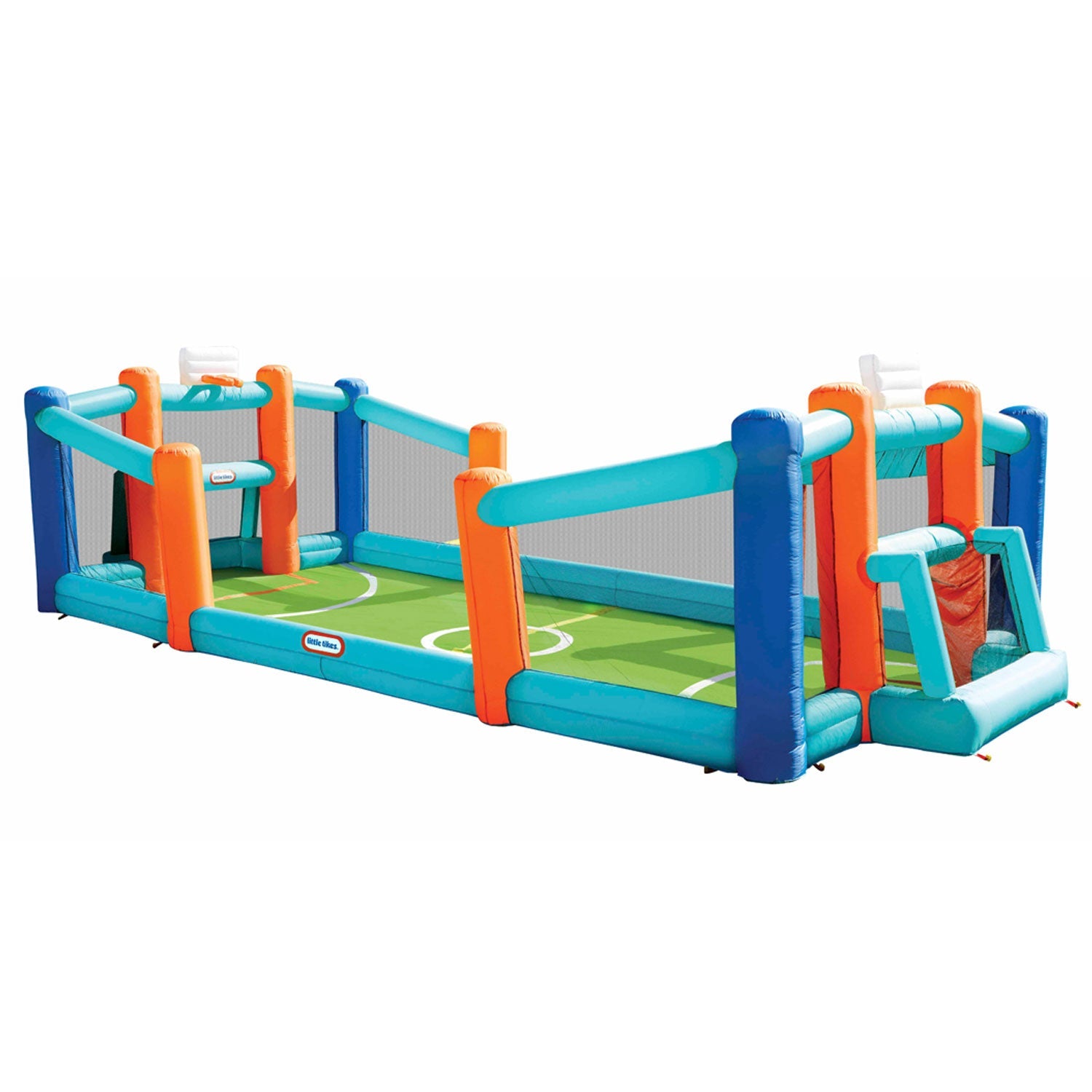 Little Tikes Huge Backyard Soccer & Basketball Court