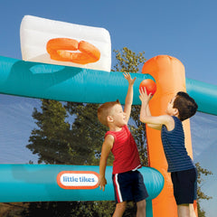 Little Tikes Huge Backyard Soccer & Basketball Court