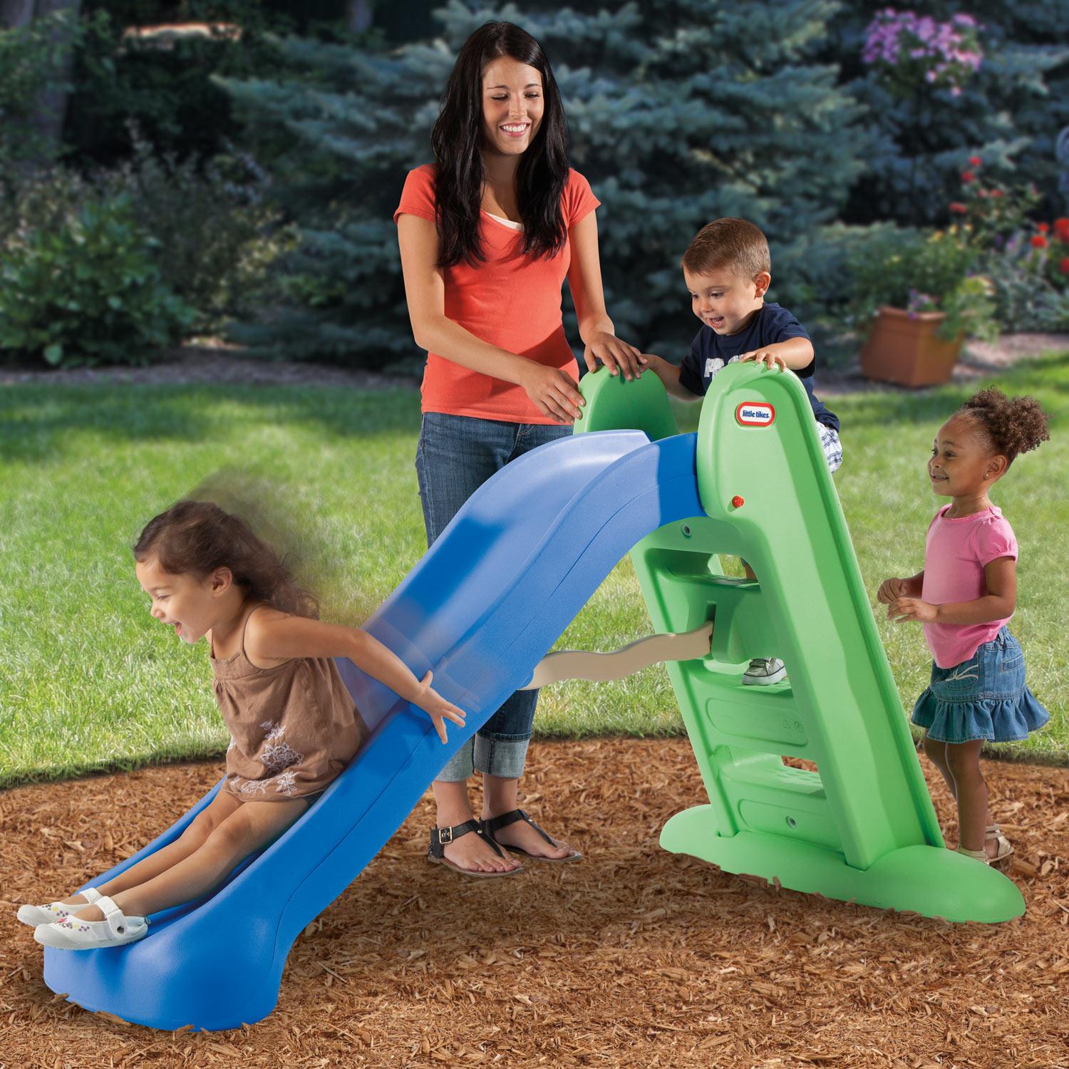 Little Tikes Easy Store Large Slide for Kids and Toddlers