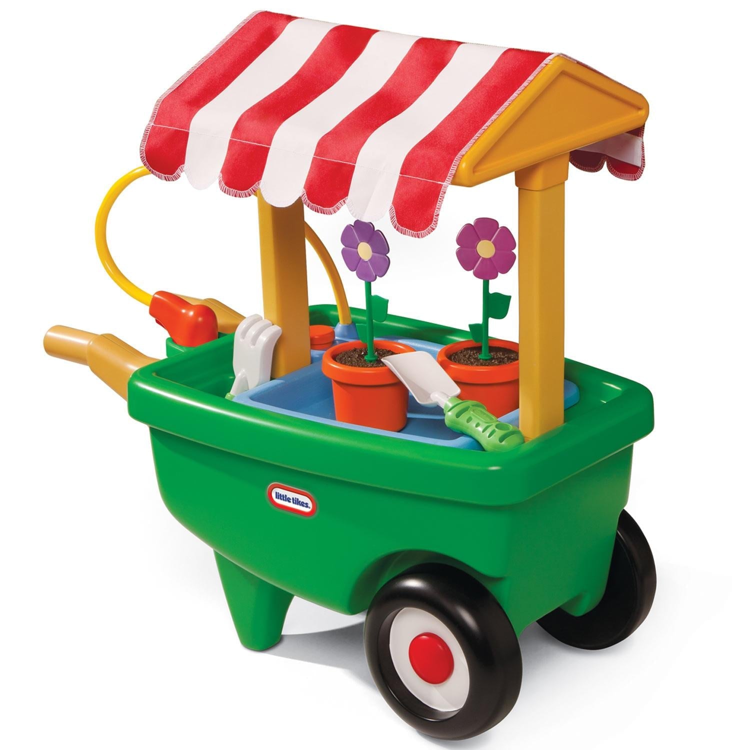 Little Tikes 2-in-1 Garden Cart & Wheelbarrow Toy