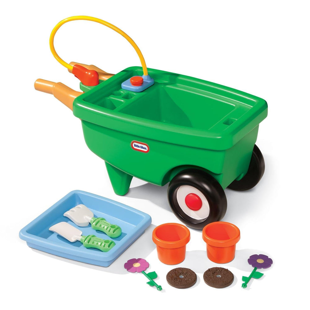 Little Tikes 2-in-1 Garden Cart & Wheelbarrow Toy