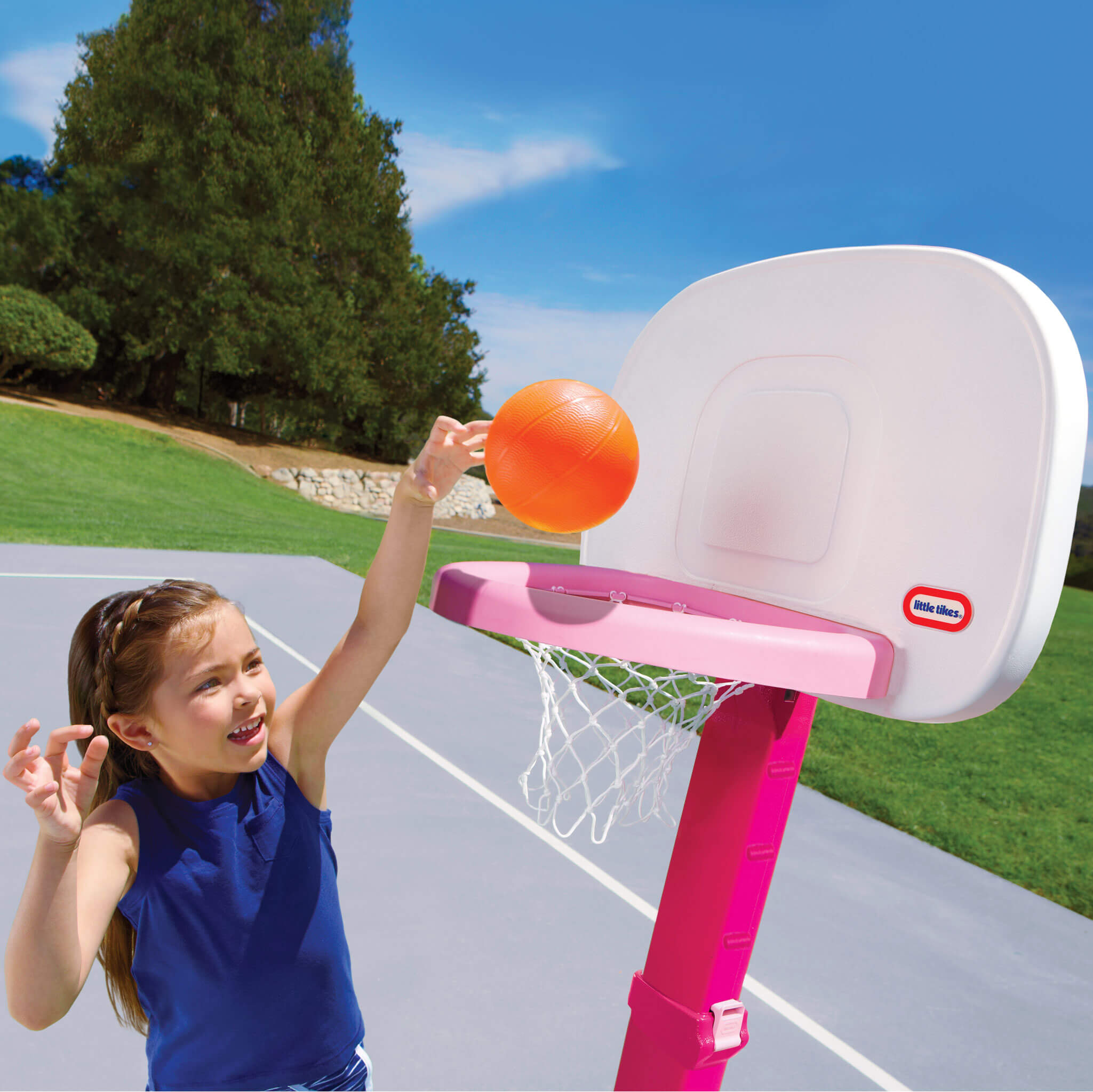 Little Tikes TotSports Easy Score Basketball Set- Pink