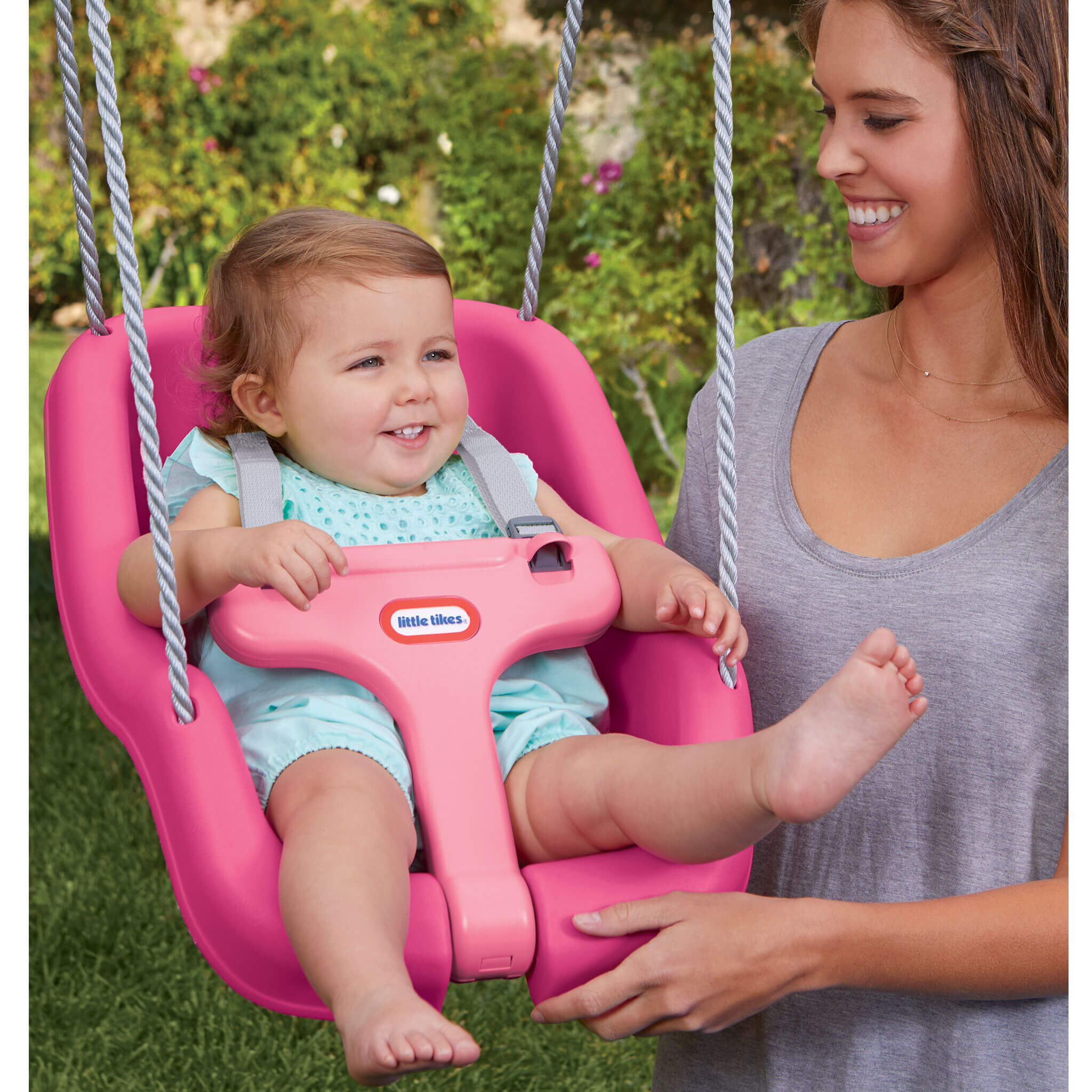 Little Tikes 2-in-1 Snug 'n Secure™ Swing - Magenta