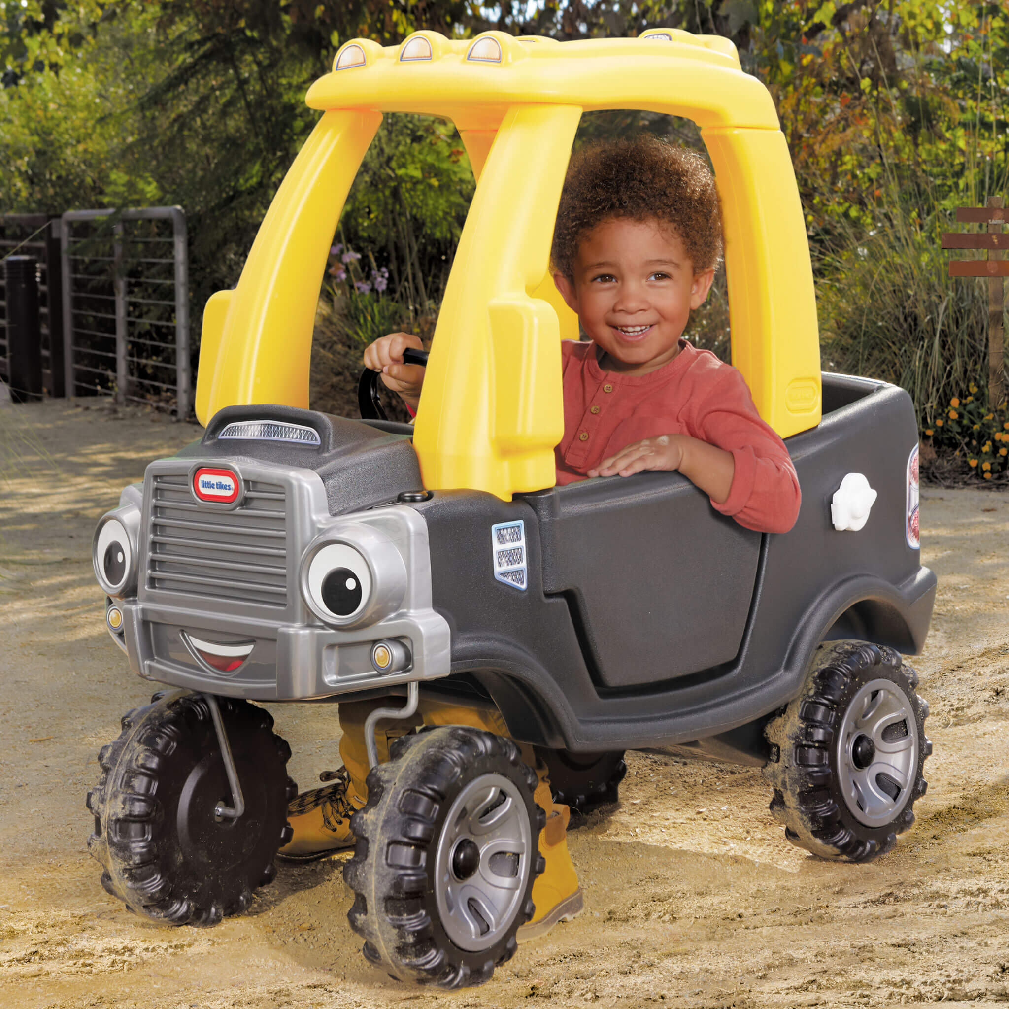 Little Tikes Cozy Truck Ride-On Toy - Black