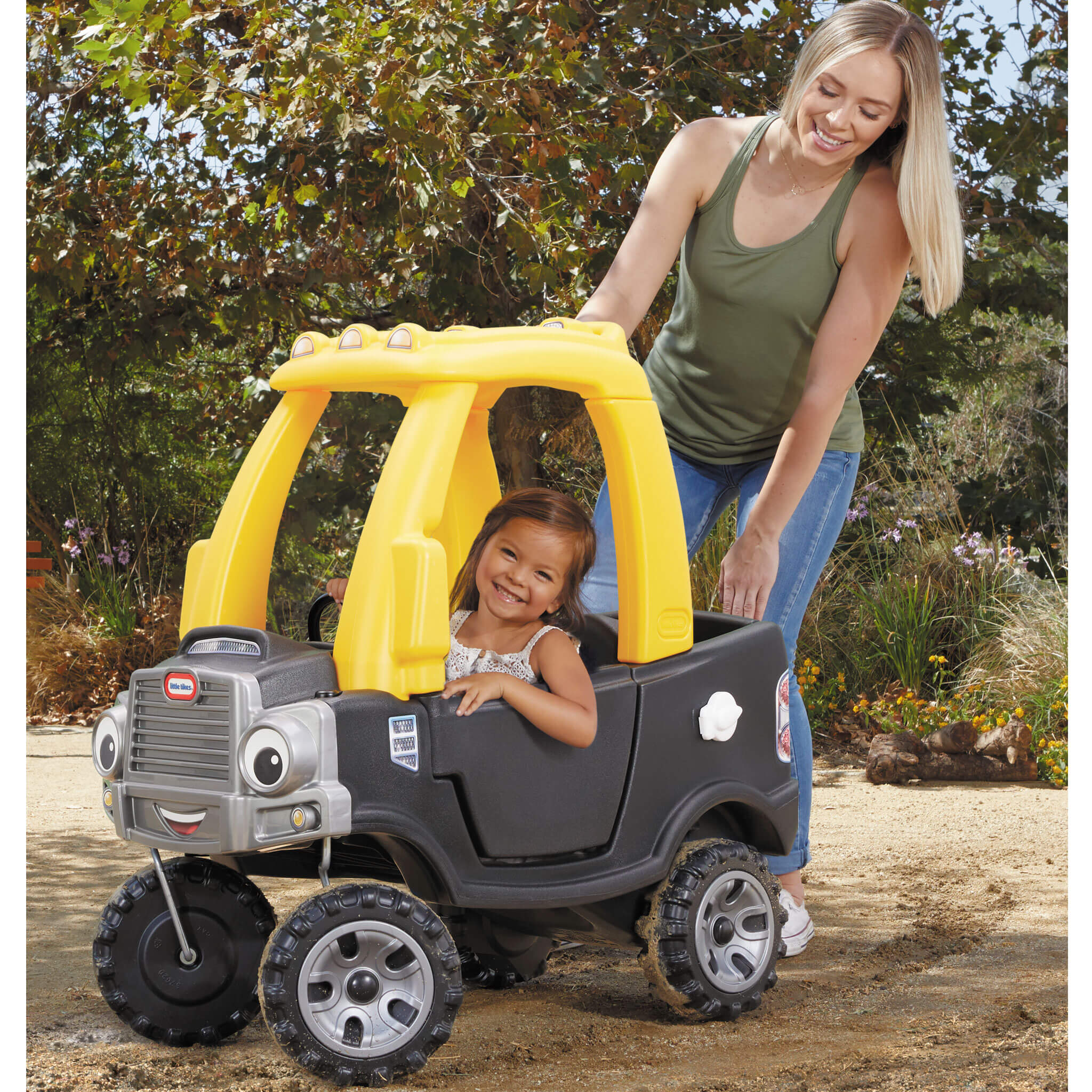 Little Tikes Cozy Truck Ride-On Toy - Black