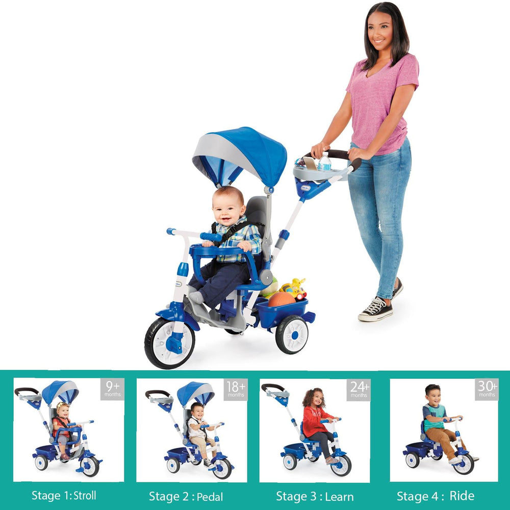 Perfect Fit 4-in-1-Trike - Blue Little Tikes
