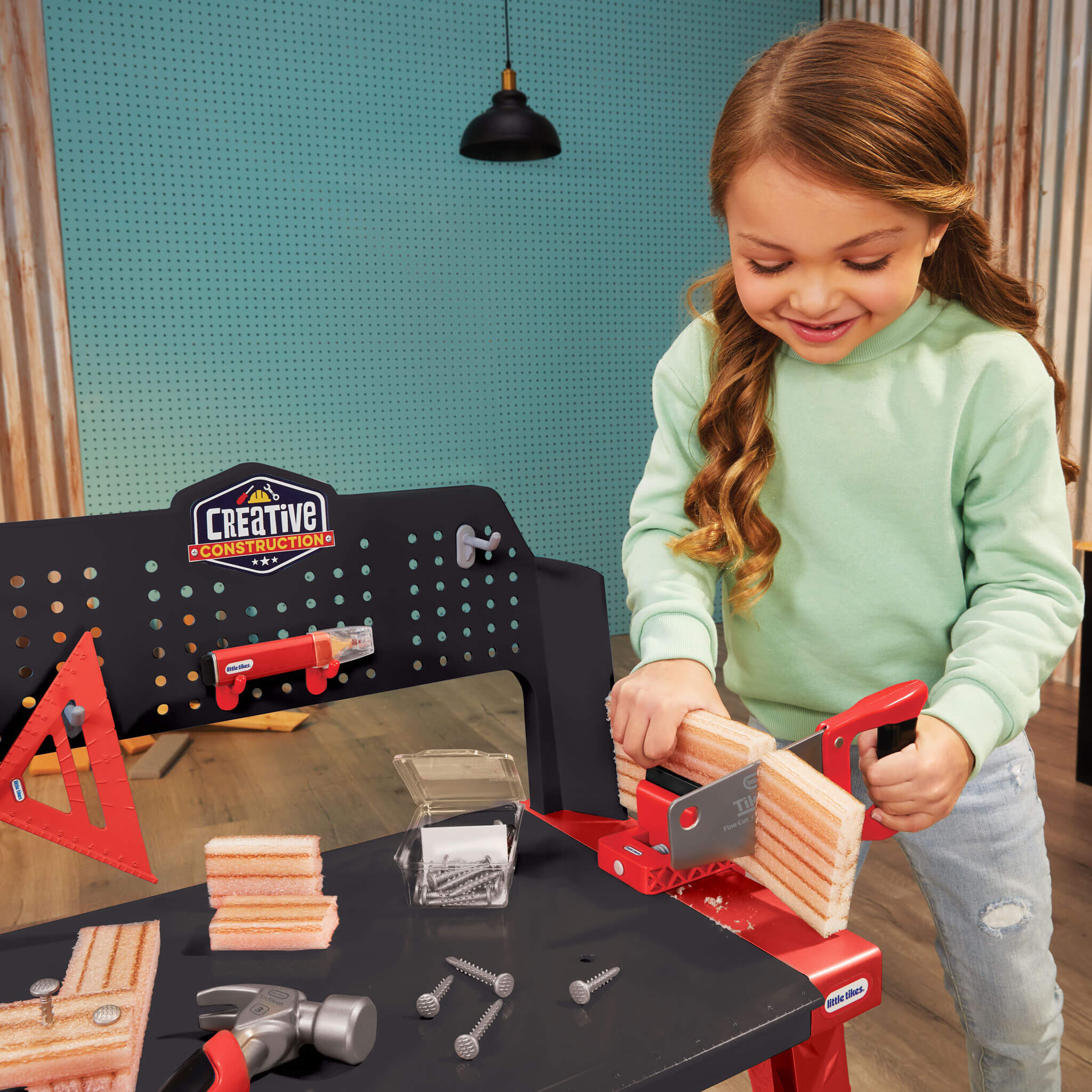 Little Tikes Creative Construction Workbench