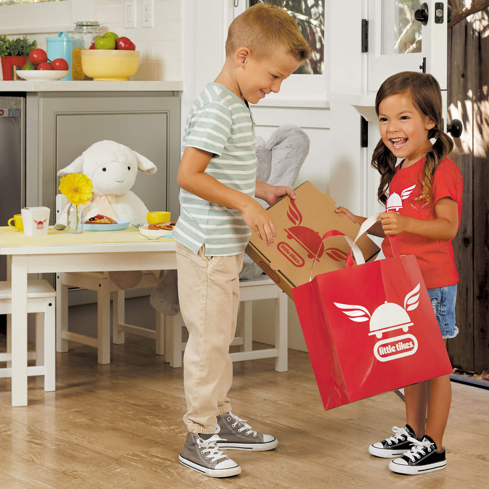 First Food Delivery Set - Pretend Play Kitchen Toy Little Tikes