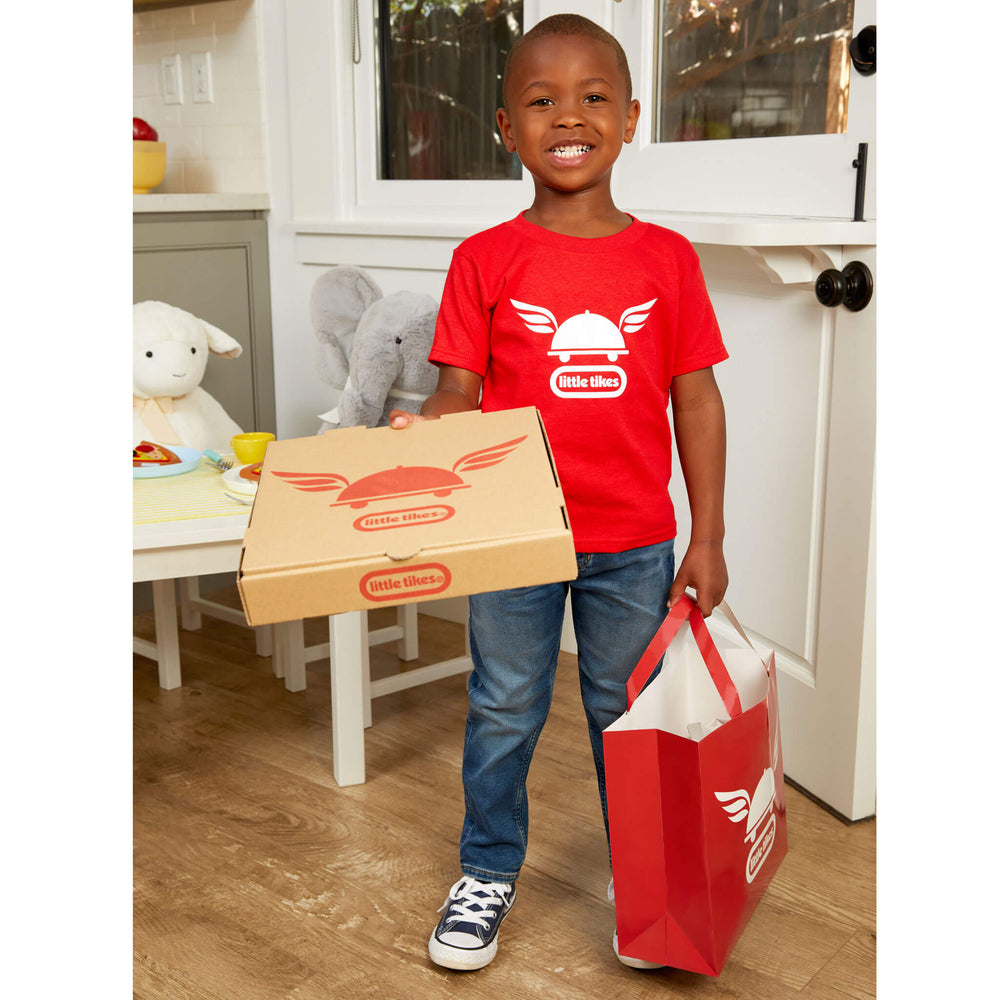 First Food Delivery Set - Pretend Play Kitchen Toy Little Tikes