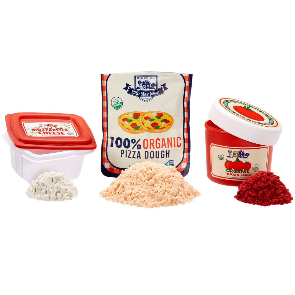 Creative Chefs™ Pizza Refill Kit Moldable Play Food for Kids 3+ Little Tikes
