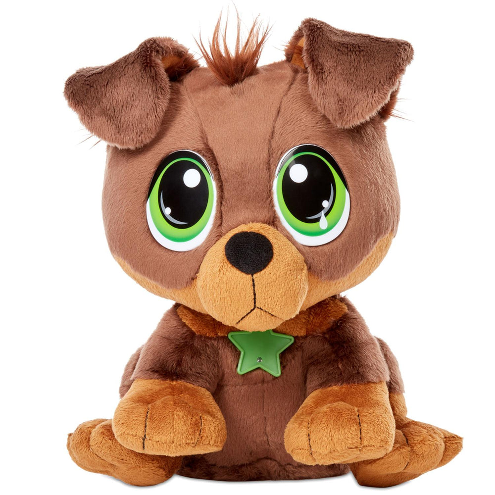 Rescue Tales Interactive Rottweiler Plush Toy Adoptable Pet with Sounds & Movement