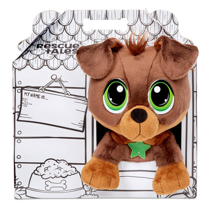 Rescue Tales Interactive Rottweiler Plush Toy | Adoptable Pet with Sounds & Movement