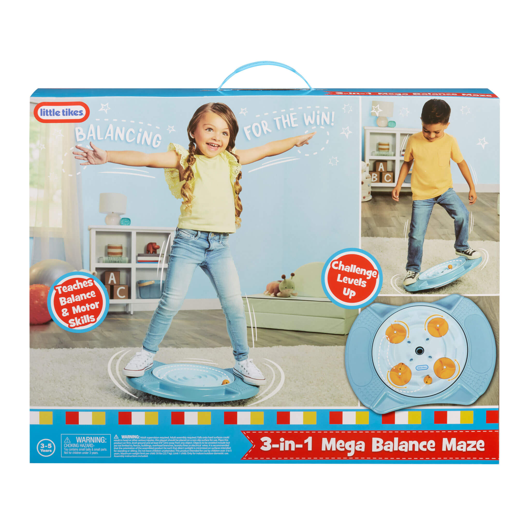 3-in-1 Mega Balance Maze - Little Tikes Active Play Toy