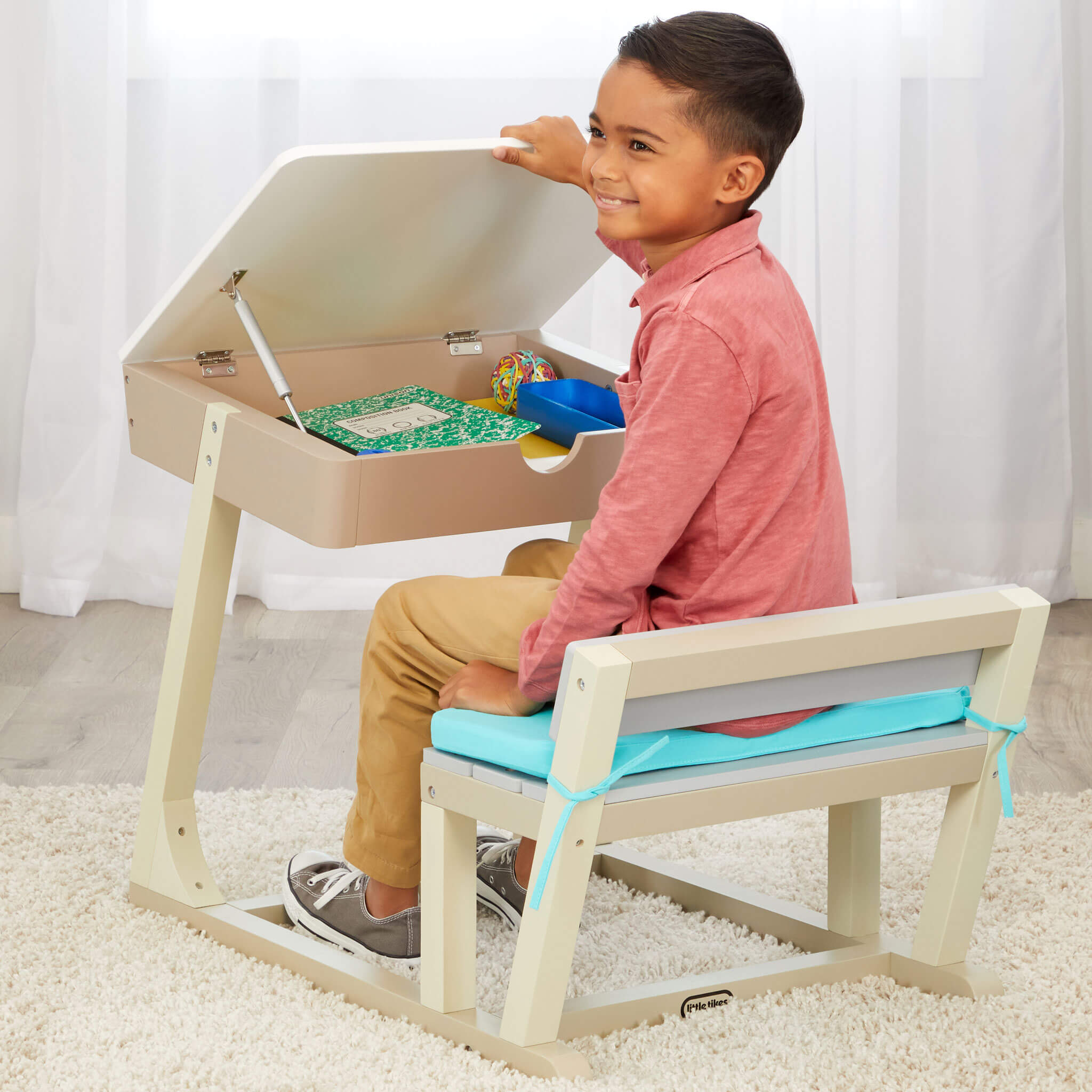 Little Tikes Great Ideas Desk - Kids Wood Desk
