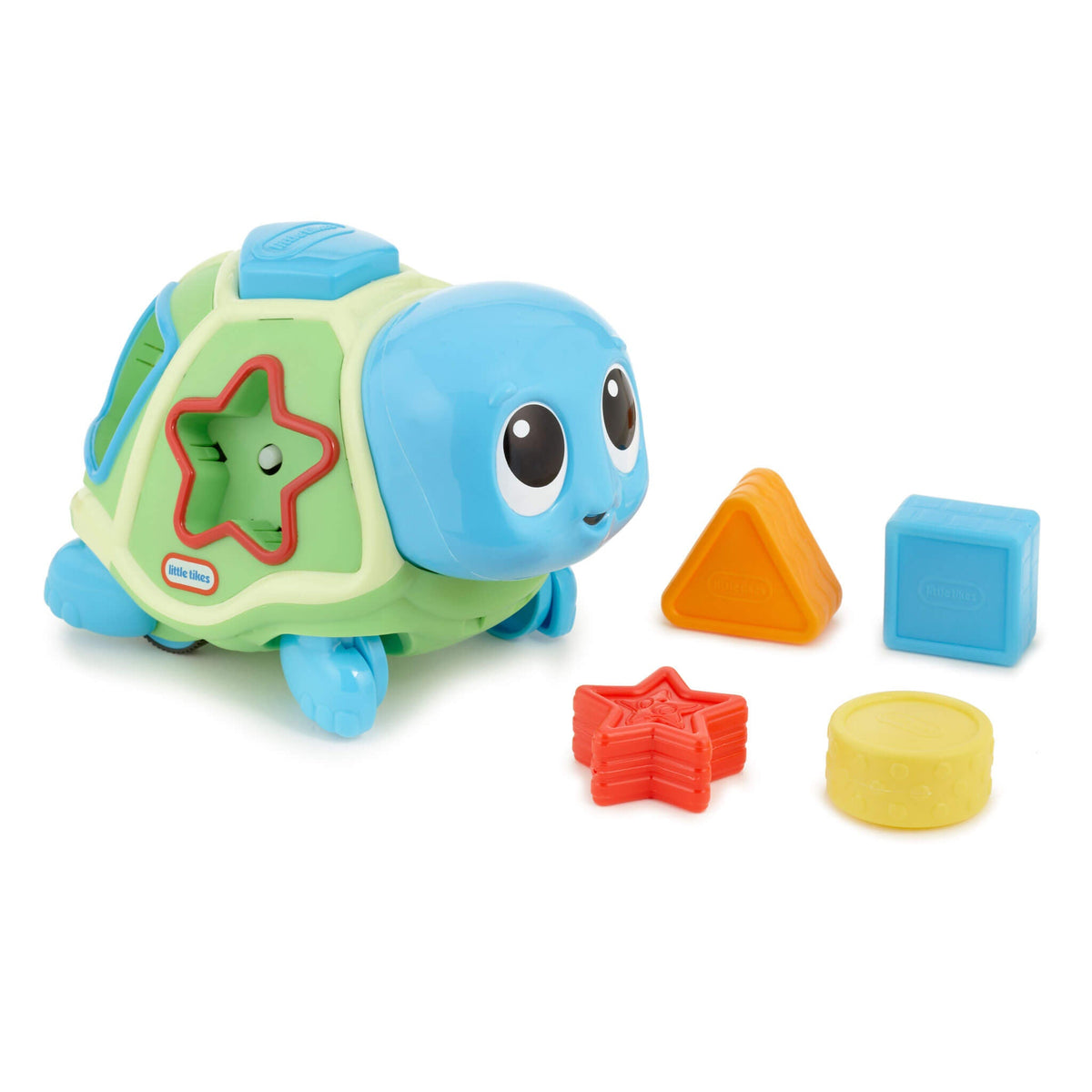 Crawl 'n Pop! Turtle - Shape Sorter & Crawling Toy Little Tikes