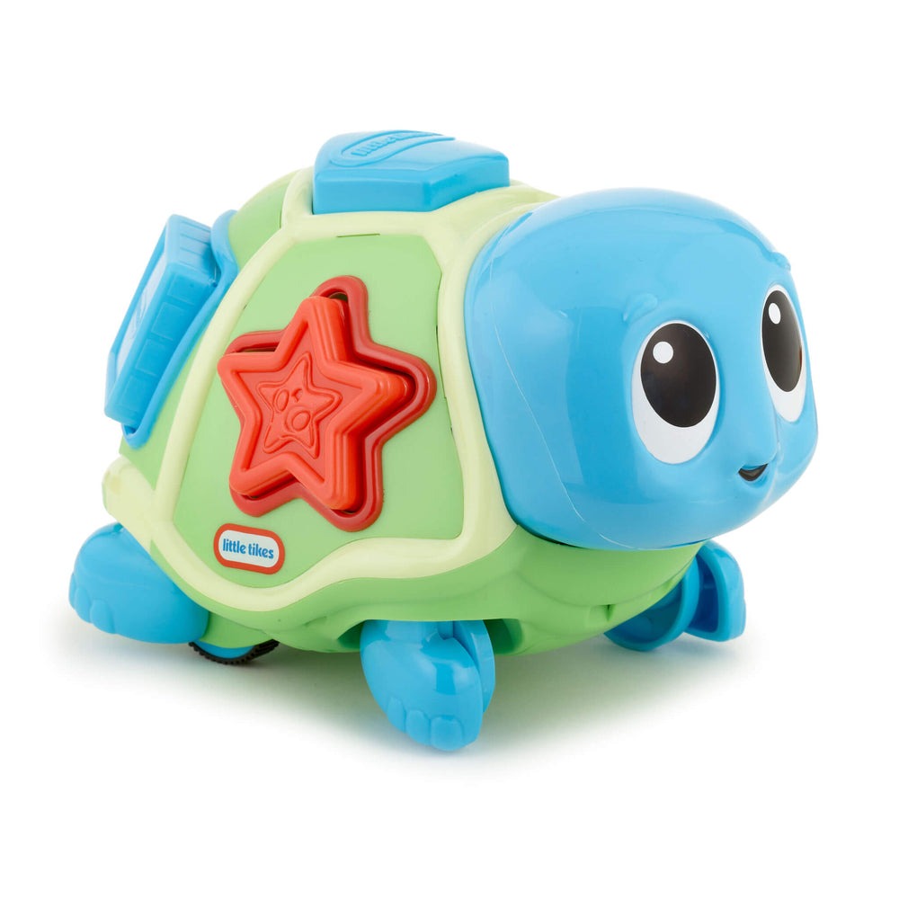 Crawl 'n Pop! Turtle - Shape Sorter & Crawling Toy Little Tikes